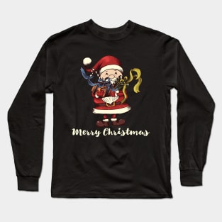 Merry Christmas Santa Claus Long Sleeve T-Shirt